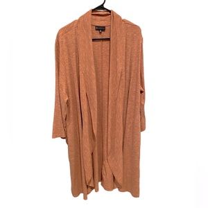 Bobeau lightweight Duster with pockets. Size 2X